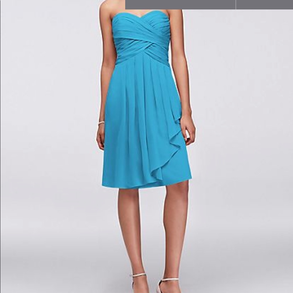 David’s bridal bridesmaid dress